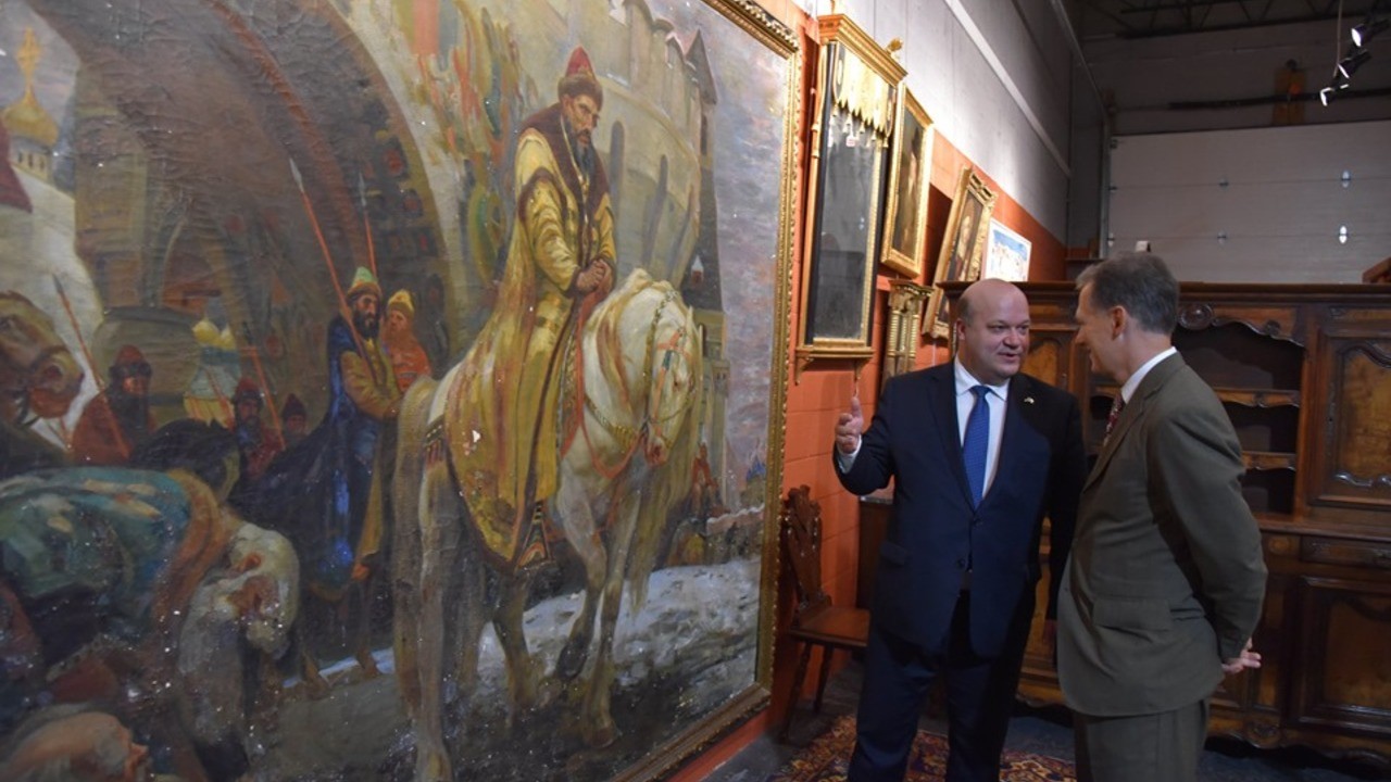 Україна повертає із США картину, яка була викрадена у часи Другої світової війни з дніпровського музею (ФОТО)