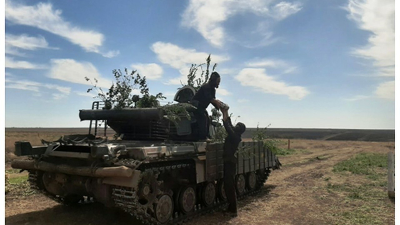 Бійці 17-ї танкової бригади повернулись до Кривого Рогу із зони ООС (ВІДЕО)