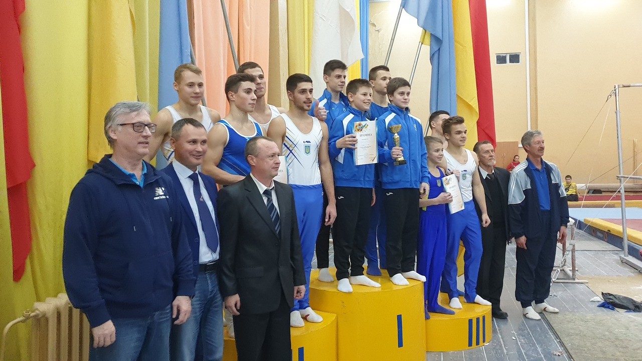 Дніпряни стали чемпіонами України зі спортивної гімнастики